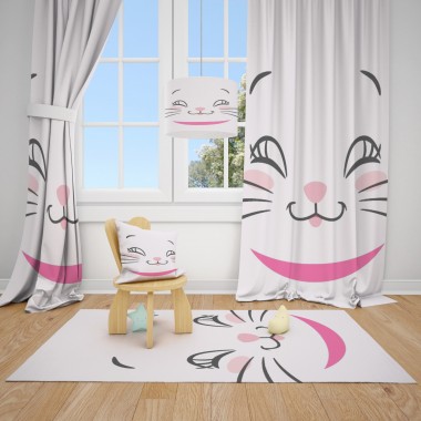 Дитячі штори Котик  