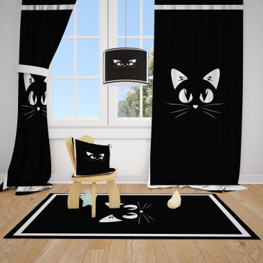 Дитячі штори Котики 3