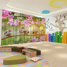 Весняні штори в дитячий садок 151