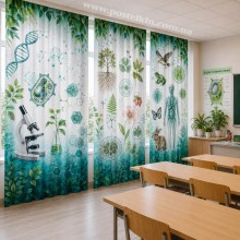 Фотоштори для кабінету Біології Фотоштори для кабінету Біології
