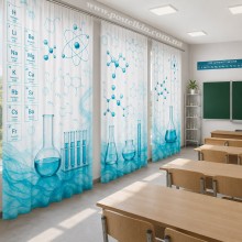 Фотоштори для кабінету Хімії Фотоштори для кабінету Хімії
