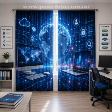 Фотоштори для кабінету інформатики Цифровий світ