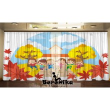 Фото штори Дитяча осінь Фото штори Дитяча осінь