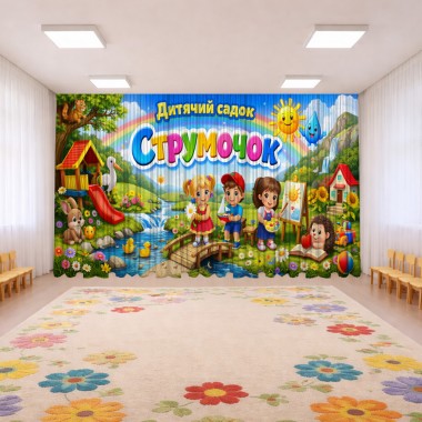 Фотоштори для дитячого садка Струмочок
