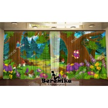 Фото штори Весняний ліс 2