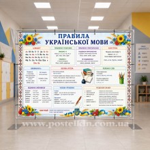 Банер Правила української мови Банер Правила української мови