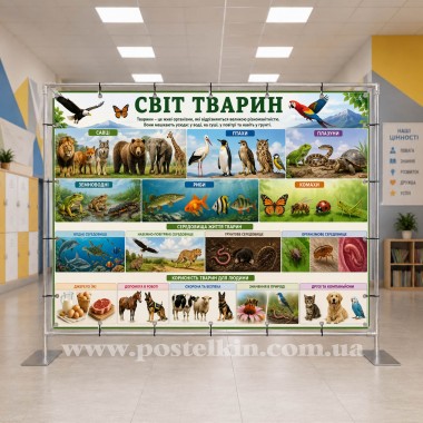 Банер Світ тварин