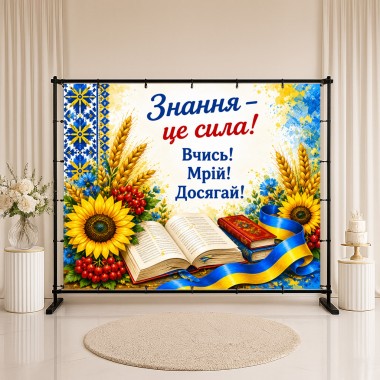 Банер Знання це сила