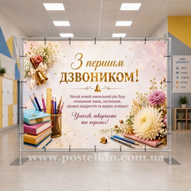 Банер Зі святом першого вересня 8