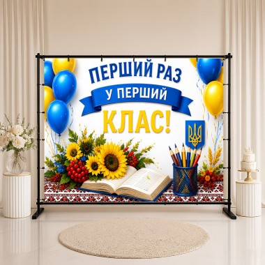 Банер Перший раз у перший клас
