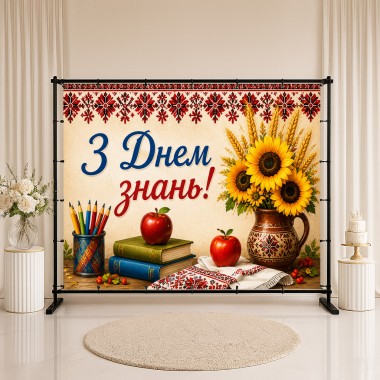 Банер З Днем знань