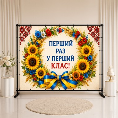Банер Перший раз у перший клас