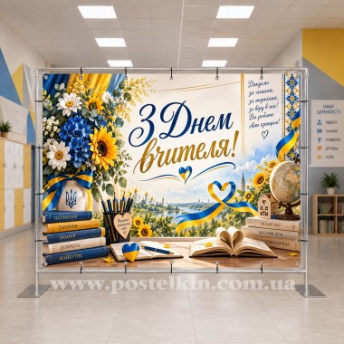 Банер до Дня вчителя 19