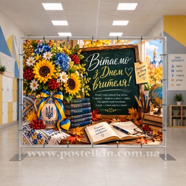 Банер до Дня вчителя 25