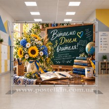 Банер до Дня вчителя 26 Банер до Дня вчителя 26