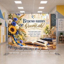 Банер до Дня вчителя 33 Банер до Дня вчителя 33