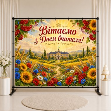 Банер до Дня вчителя 6