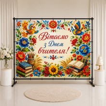 Банер до Дня вчителя 7 Банер до Дня вчителя 7