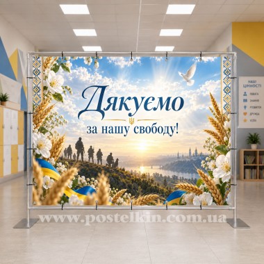 Банер до Дня захисників і захисниць України 18