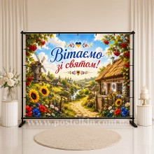 Банер Вітаємо зі святом 3 Банер Вітаємо зі святом 3