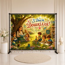 Банер до Дня дошкілля 19 Банер до Дня дошкілля 19