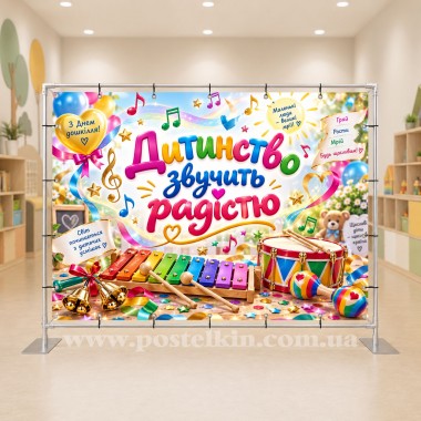 Банер до Дня дошкілля 28