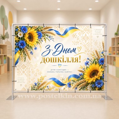 Банер до Дня дошкілля 45