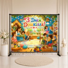Банер до Дня дошкілля 5 Банер до Дня дошкілля 5