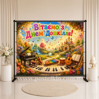 Банер до Дня дошкілля 8