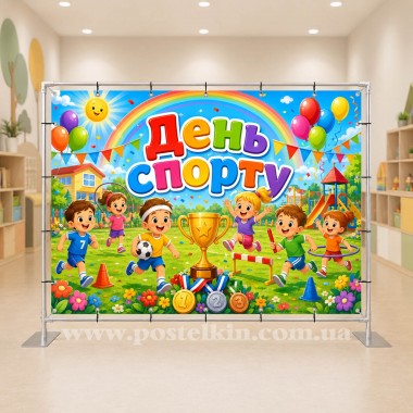 Банер День спорту