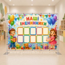 Банер Наші іменинники Банер Наші іменинники