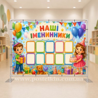 Банер Наші іменинники