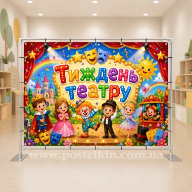 Банер Тиждень театру