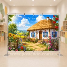Банер Українська хатинка Банер Українська хатинка