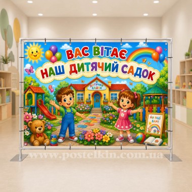 Банер Вас вітає наш садочок