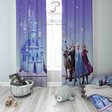 Дитячі штори Frozen 2