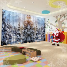 Штори для дитячого садка Зимові 89