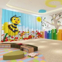Штори для дитячого садка Бджілка