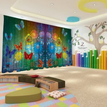 Весняні штори в дитячий садок 33