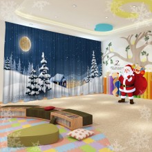 Штори для дитячого садка Зимові 29