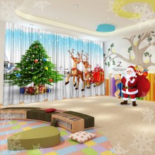 Штори для дитячого садка Зимові 63