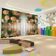 Весняні штори в дитячий садок 35