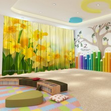 Весняні штори в дитячий садок 50