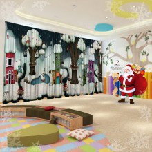 Штори для дитячого садка Зимові 95