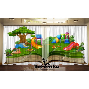 Фото штори Дитяча книга