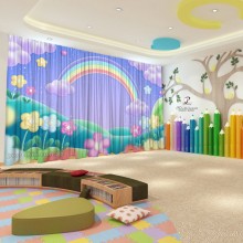 Весняні штори в дитячий садок 30