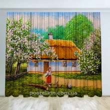 Штори Українське село 26