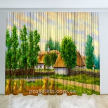 Штори Українське село 28