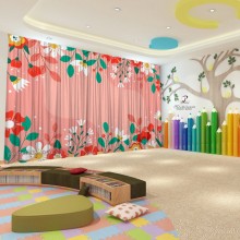 Весняні штори в дитячий садок 18
