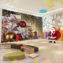 Штори для дитячого садка Зимові 68